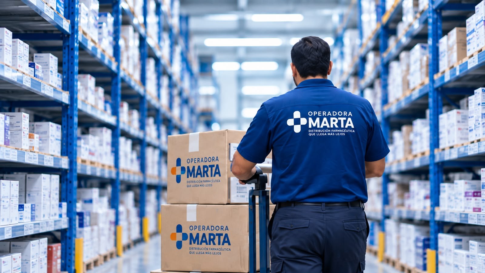 Centro de almacenamiento y distribución de Operadora Marta